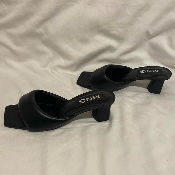 MNG square toe block heels • EU 37 - Picture 4 of 8